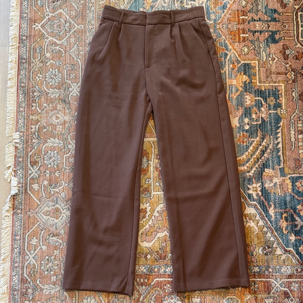 Abercrombie & Fitch Chocolate Brown Trousers